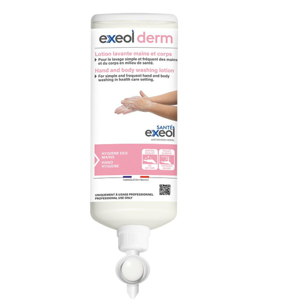 Solution lavante mains Exeol Skin