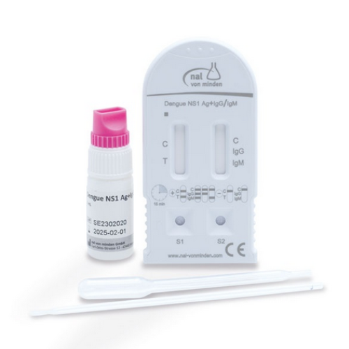 Test de dépistage Dengue NS1 Antigène et IgG/IgM