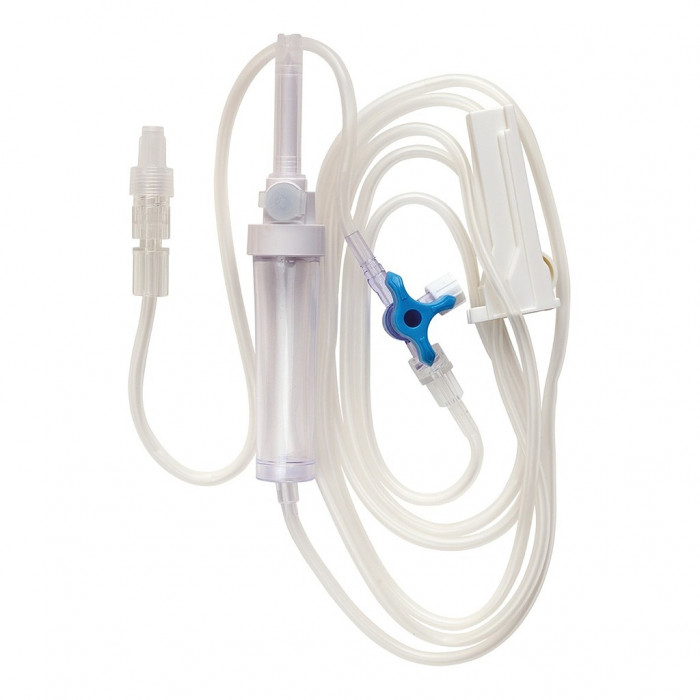 Perfuseur + robinet 3 voies