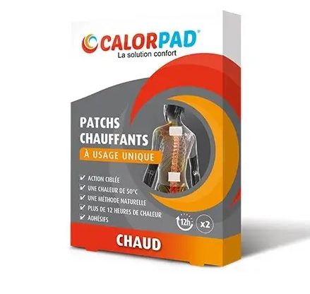 Patch chauffant adhésif 12h Calorpad