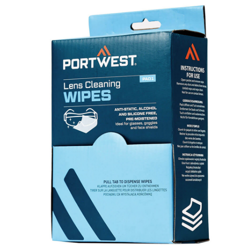 Lingettes nettoyantes pour lunettes