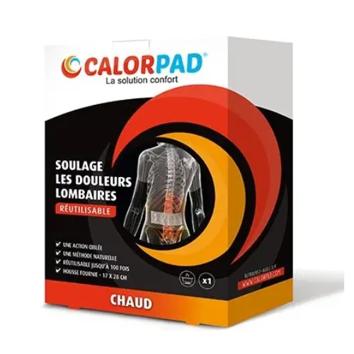 Ceinture chauffant lombaire réutilisable