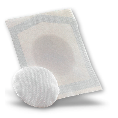 Compresses rondelles oculaires stériles