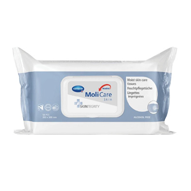 Lingettes impregnées Molicare® Skin