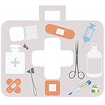 Contenu trousse secours Véhicule
