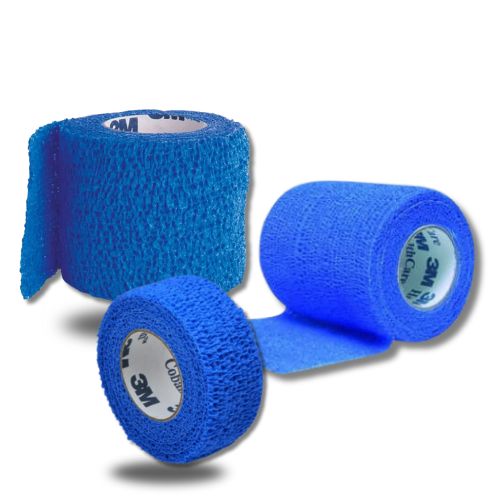 Bande cohésive Coban™ bleue