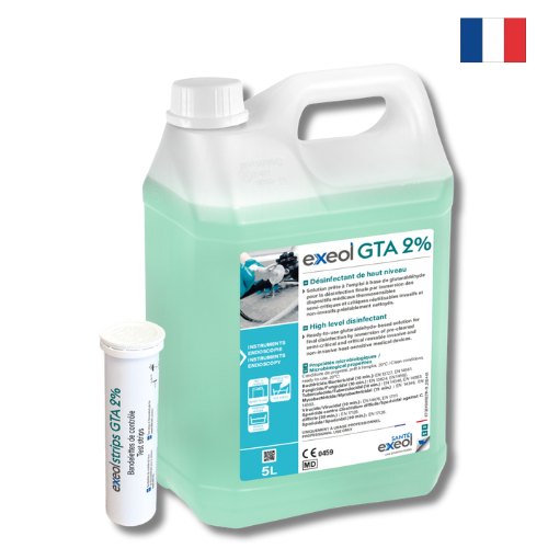 Désinfectant de haut niveau Exeol GTA 2%
