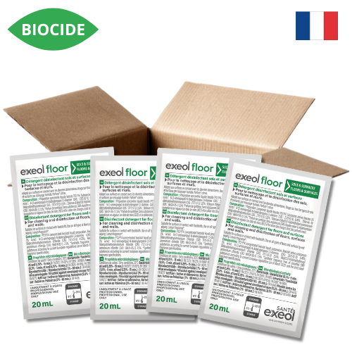 Détergent désinfectant sols et surfaces Exeol Floor