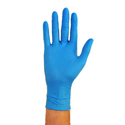 Gants d'examen nitrile non-poudré