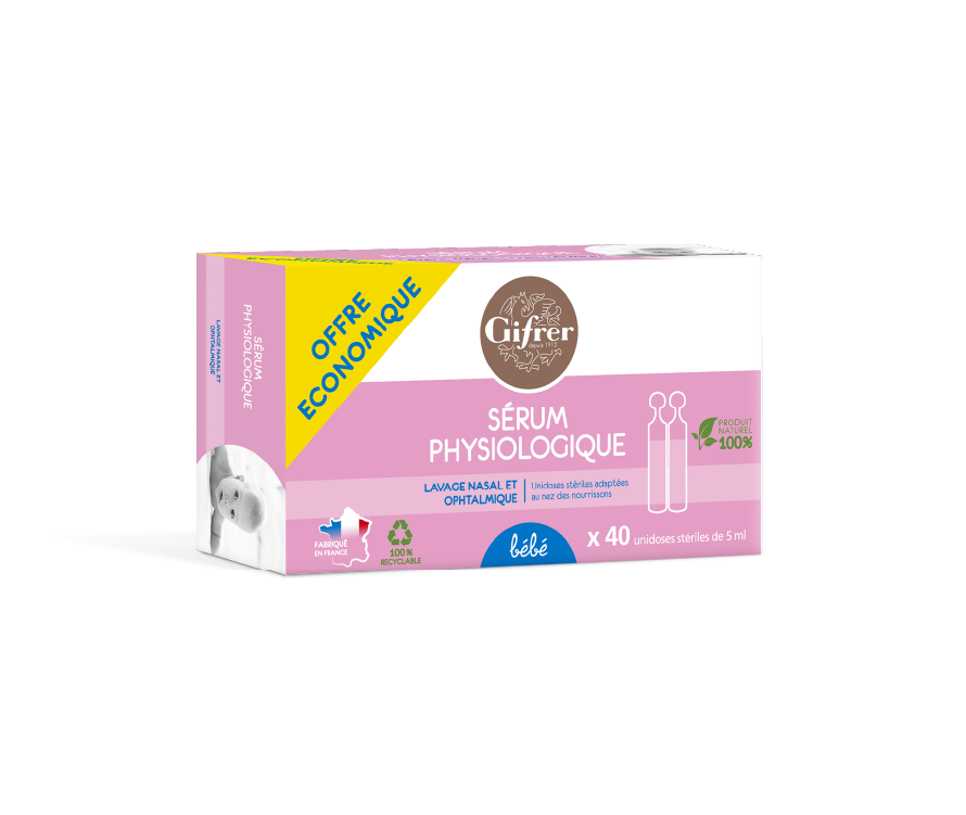 Sérum physiologique unidose